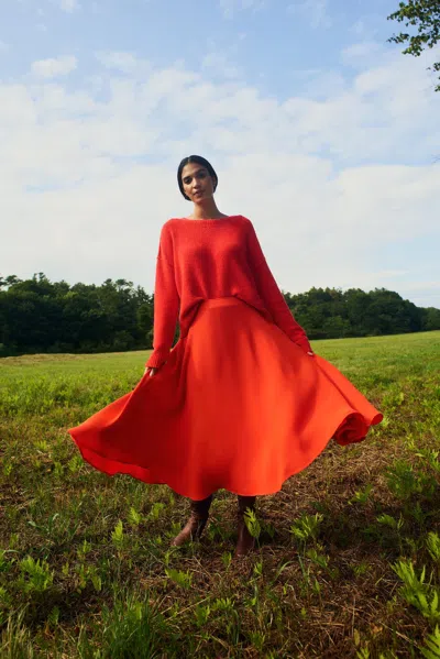 Marie Oliver Helga Skirt In Fuego