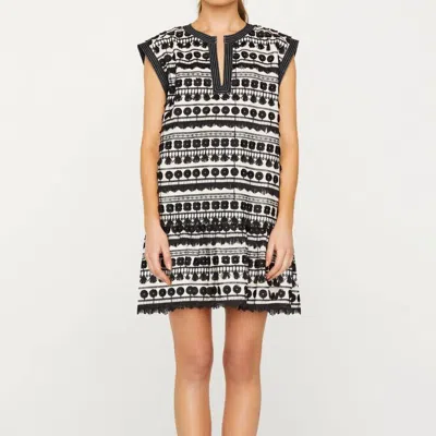 Marie Oliver Herra Dress In Black