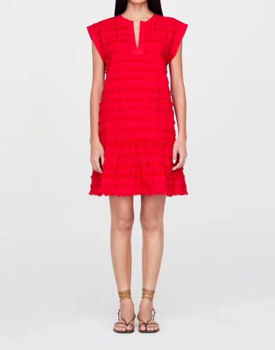 Marie Oliver Herra Mini Dress In Salsa In Multi