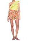 Shop Marie Oliver High Waist Short In Tango In Multi