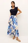 Marie Oliver Hines Skirt In Blue