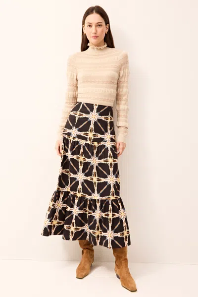 Marie Oliver Hines Skirt In Brown