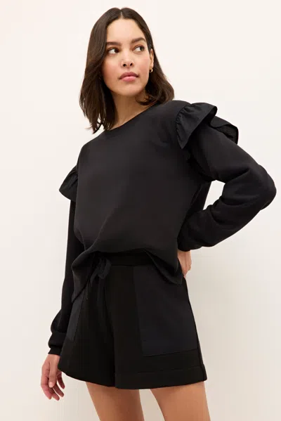 Marie Oliver Houser Pullover In Black