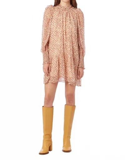 Marie Oliver Irena Mini Dress In Cosmo Dot In Neutral