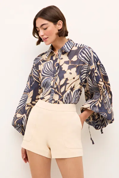Marie Oliver Ivana Blouse In Moonflower