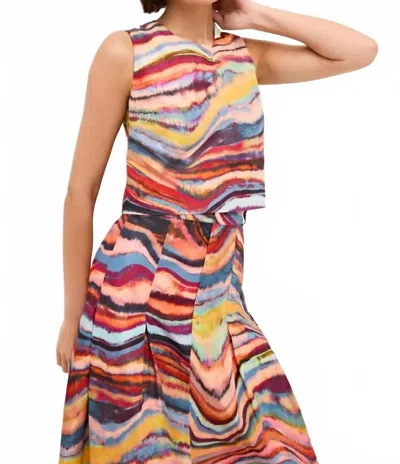 Marie Oliver Jamie Top In Ammolite In Multi