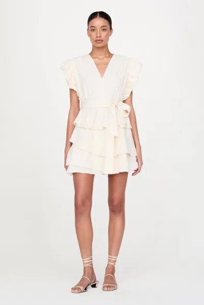 Marie Oliver Jazleen Dress In Oyster