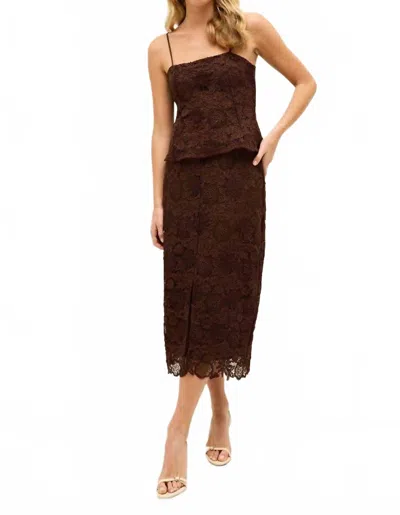 Marie Oliver Joelle Top In Brown