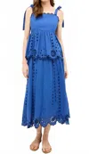 Marie Oliver Jolly Top In Iris In Blue