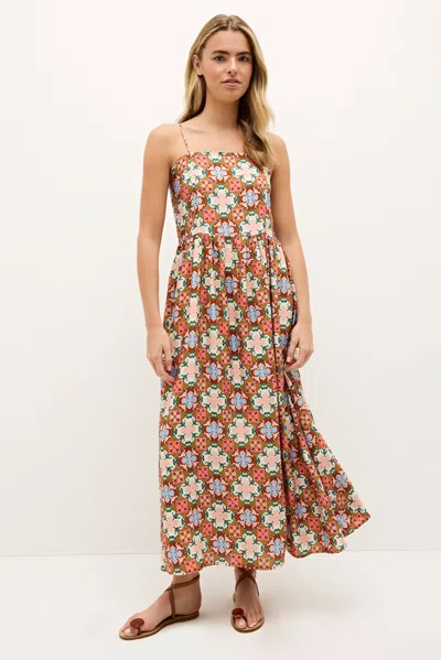 Marie Oliver Josie Dress In Mosaic In Multi
