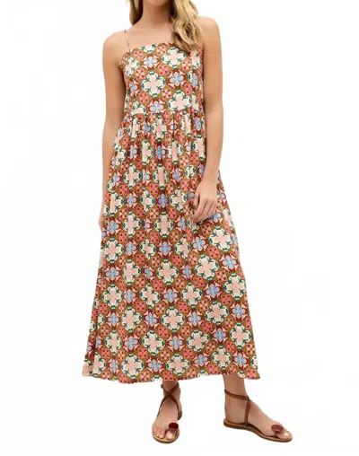 Marie Oliver Josie Midi Dress In Mosaic In Multi