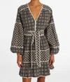 MARIE OLIVER JULIANNA DRESS IN COCOA BLOSSOM