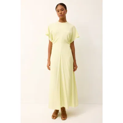 Marie Oliver Kamari Short-sleeve Dress In Yellow