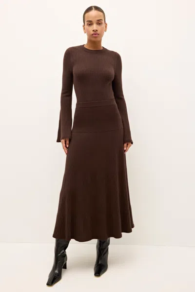 Marie Oliver Kaylan Skirt In Brown