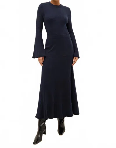 Marie Oliver Kaylan Skirt In Navy In Blue