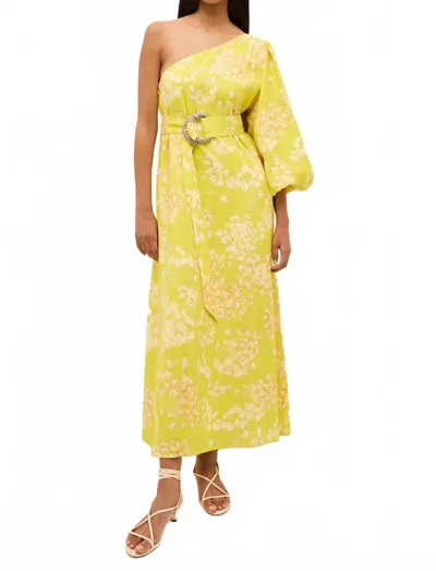 Marie Oliver Kenna Dress In Honeysuckle In Neutral