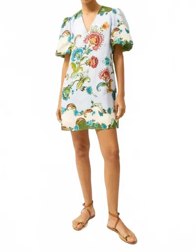 Marie Oliver Kiki Puff Sleeve Dress In Multi