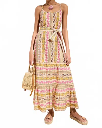 Marie Oliver Kinley Maxi Dress In Seashell Print In Multi