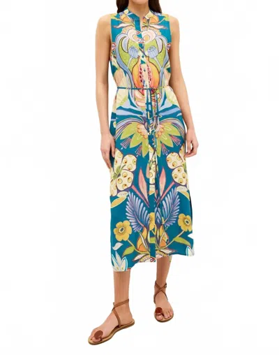 Marie Oliver Kirkley Dress In Perennial In Multi