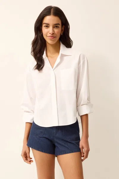 Marie Oliver Kirven Blouse In White