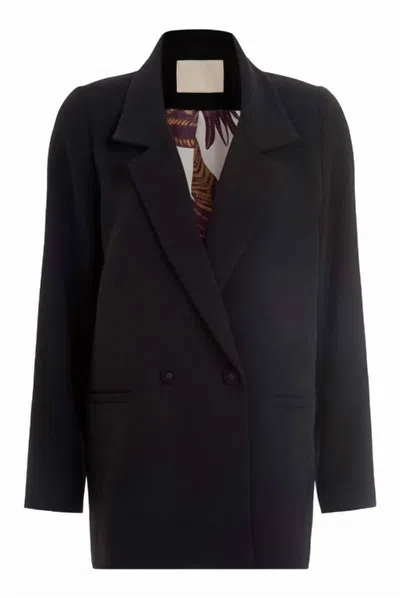 Marie Oliver Lacey Jacket In Black