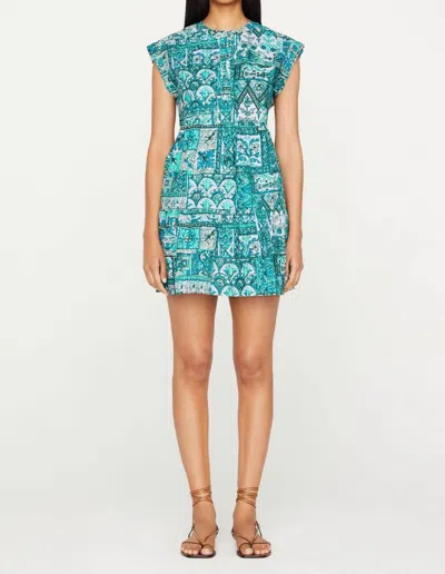 Marie Oliver Lachlan Dress In Cypress Tile