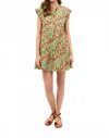 Marie Oliver Lachlan Dress In Parakeet In Multi