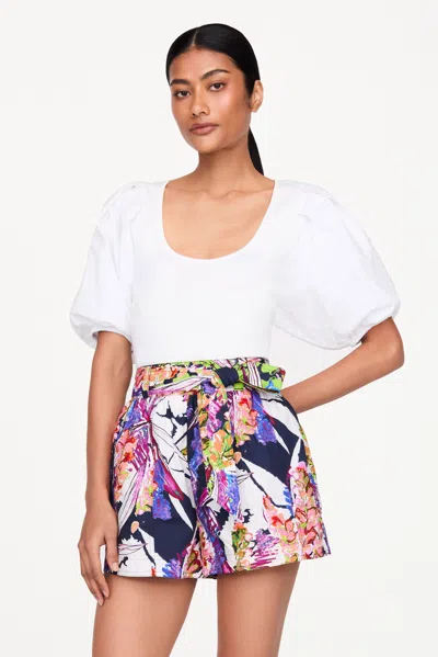 Marie Oliver Leigh Top In Cool White