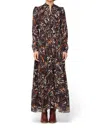 Marie Oliver Leona Dress In Morel In Multi