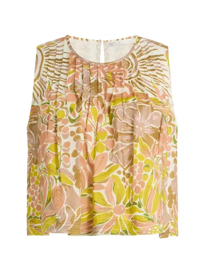 Marie Oliver Letta Top In Brown
