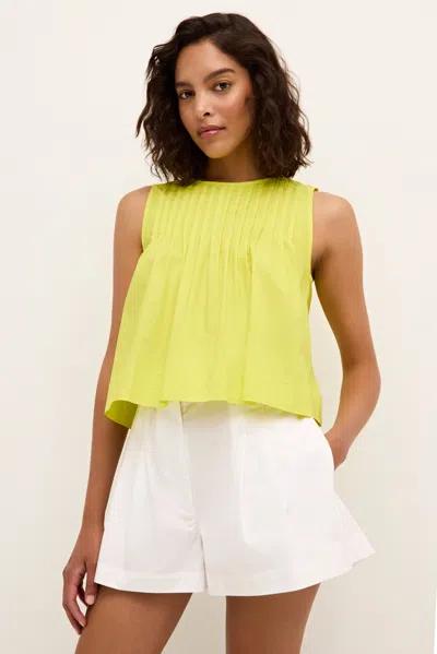 Marie Oliver Letta Top In Yellow