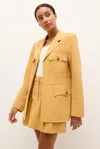 Marie Oliver Lindel Jacket In Mustard In Oak