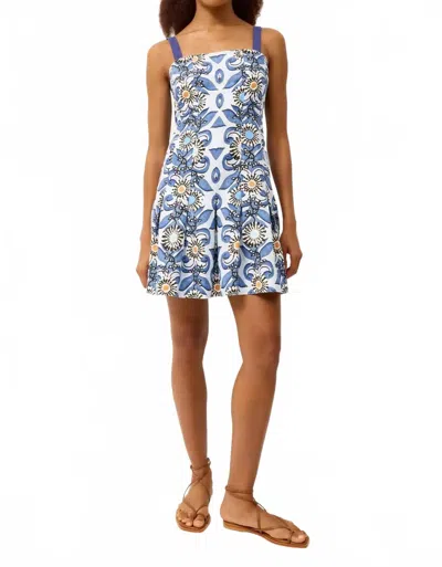 Marie Oliver Logan Mini Dress In Trelliage In Multi