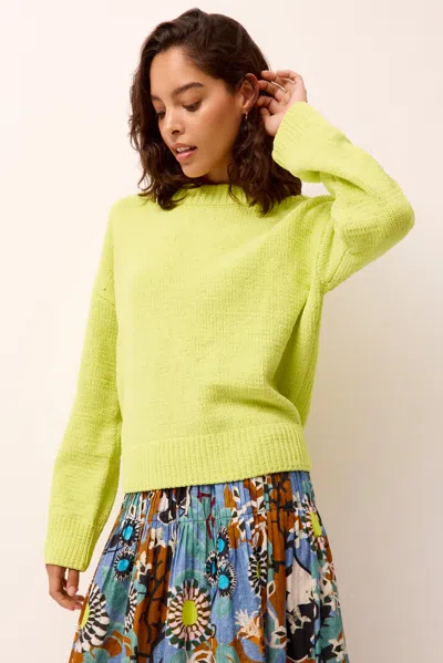 Marie Oliver Lonnie Sweater In Green