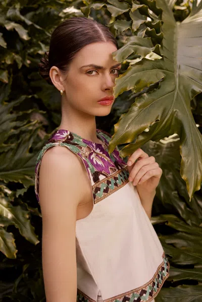 Marie Oliver Lorel Top In Brown