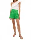Marie Oliver Lucy Ribbed Off The Shoulder Top In Oyster In White