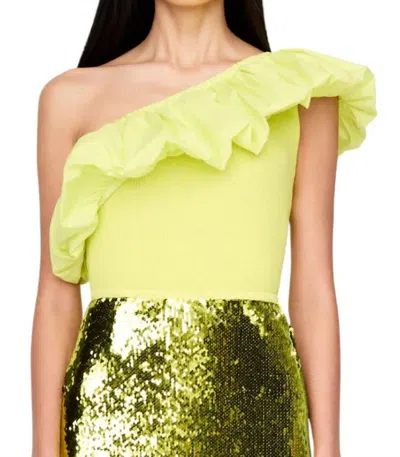 Marie Oliver Lucy Top In Pear