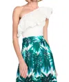 Marie Oliver Lucy Top In White