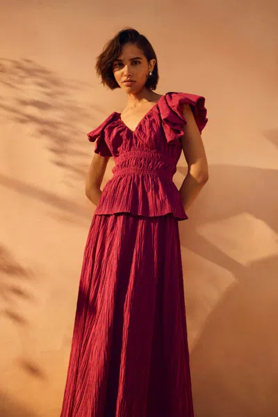Marie Oliver Lydia Top In Berry