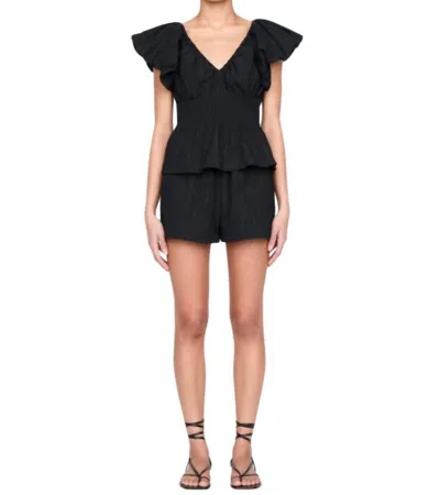 Marie Oliver Lydia Top In Black