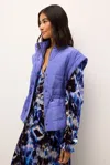 Marie Oliver Lyndon Vest In Cornflower