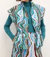 Marie Oliver Lyndon Vest In Multi