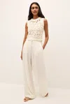 Marie Oliver Macbee Pant In Ecru