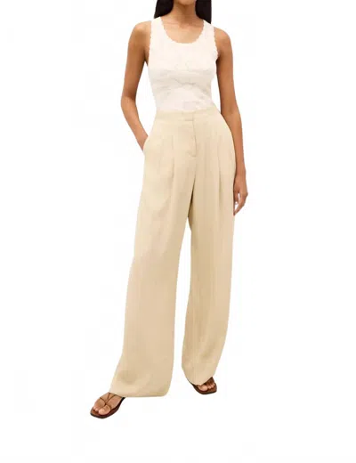 MARIE OLIVER MACBEE WIDE LEG PANTS IN ASH