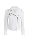 MARIE OLIVER MAEVE MOTO JACKET IN CLOUD