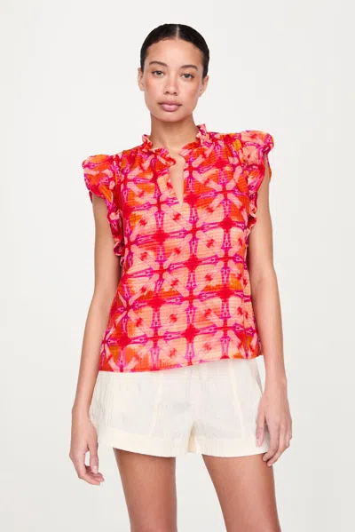Marie Oliver Maison Top In Guava