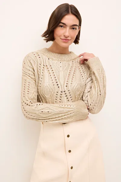 Marie Oliver Maxine Sweater In Chrome
