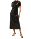 Marie Oliver Maxwell Dress In Black In Multi