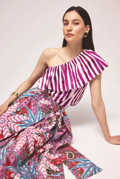 Marie Oliver Mccauley Top In Multi