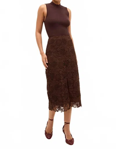 Marie Oliver Meara Skirt In Brown